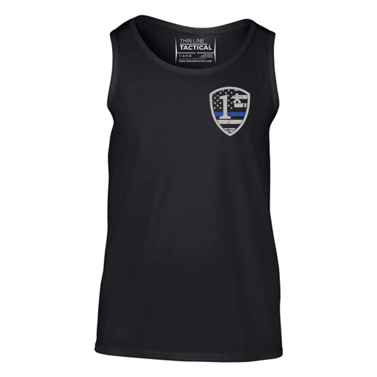 1* Asterisk  - Thin Blue Line Tank