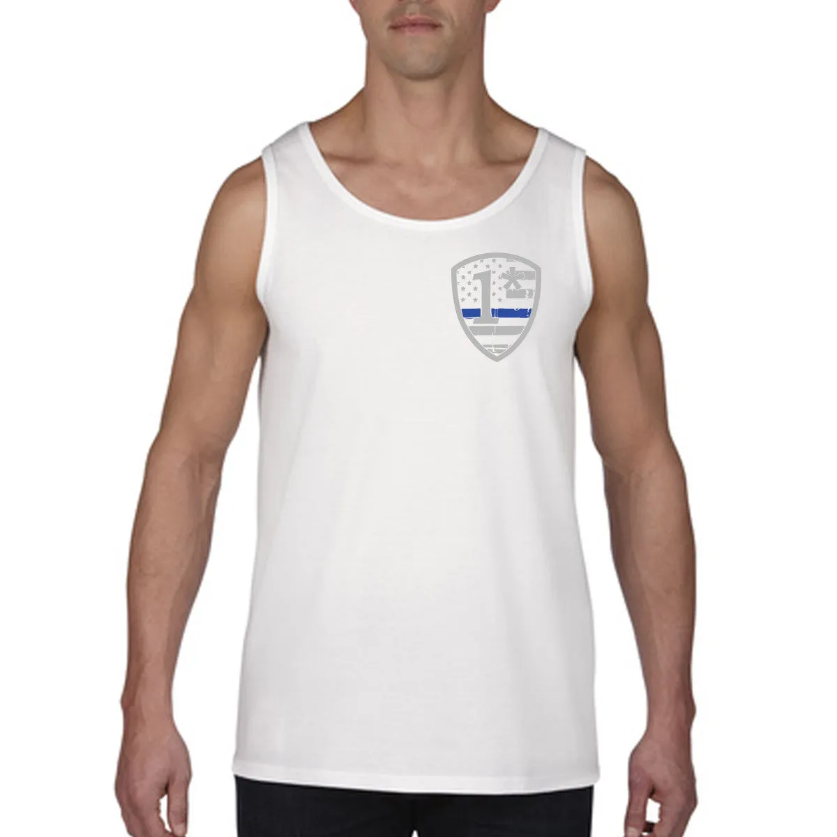 1* Asterisk  - Thin Blue Line Tank