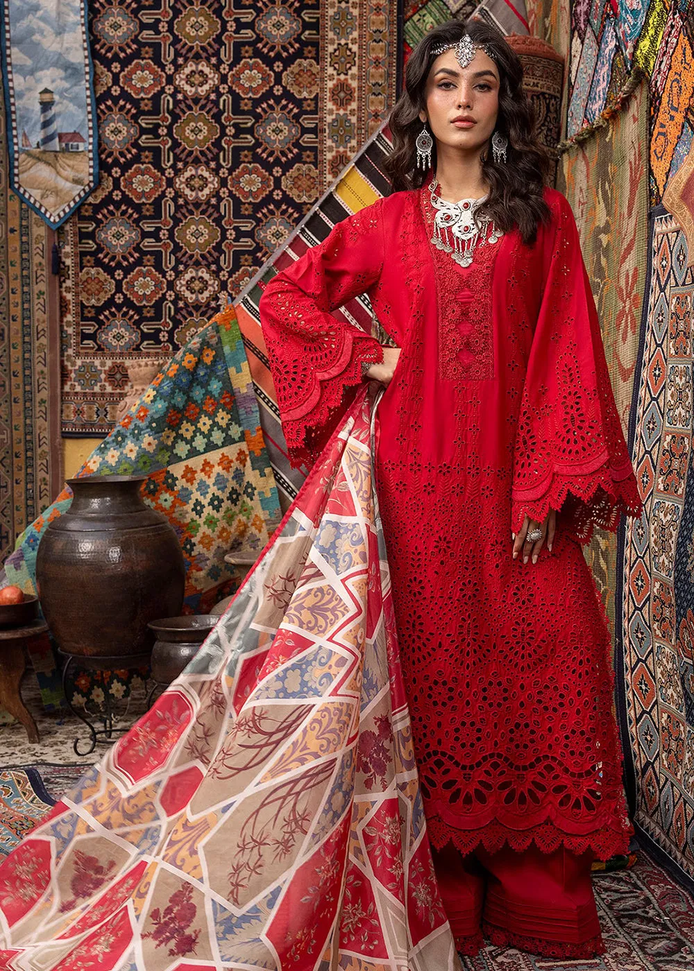 Adan's Libas Embroidered Lawn 2024 by Ayesha Zia | 5518