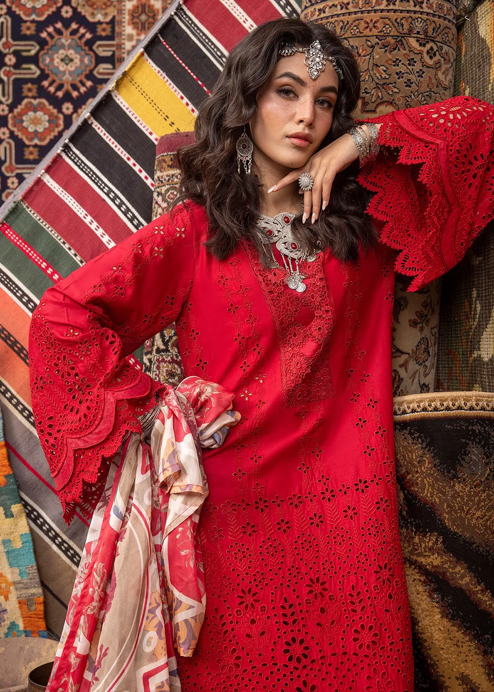 Adan's Libas Embroidered Lawn 2024 by Ayesha Zia | 5518