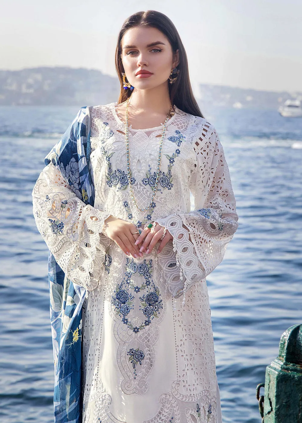 Adan's Libas Embroidered Lawn 2024 by Irha Zia | 5550