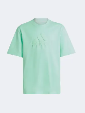 Adidas Future Icons Logo Piqu&#233; Gs Sportswear T-Shirt Easy Green