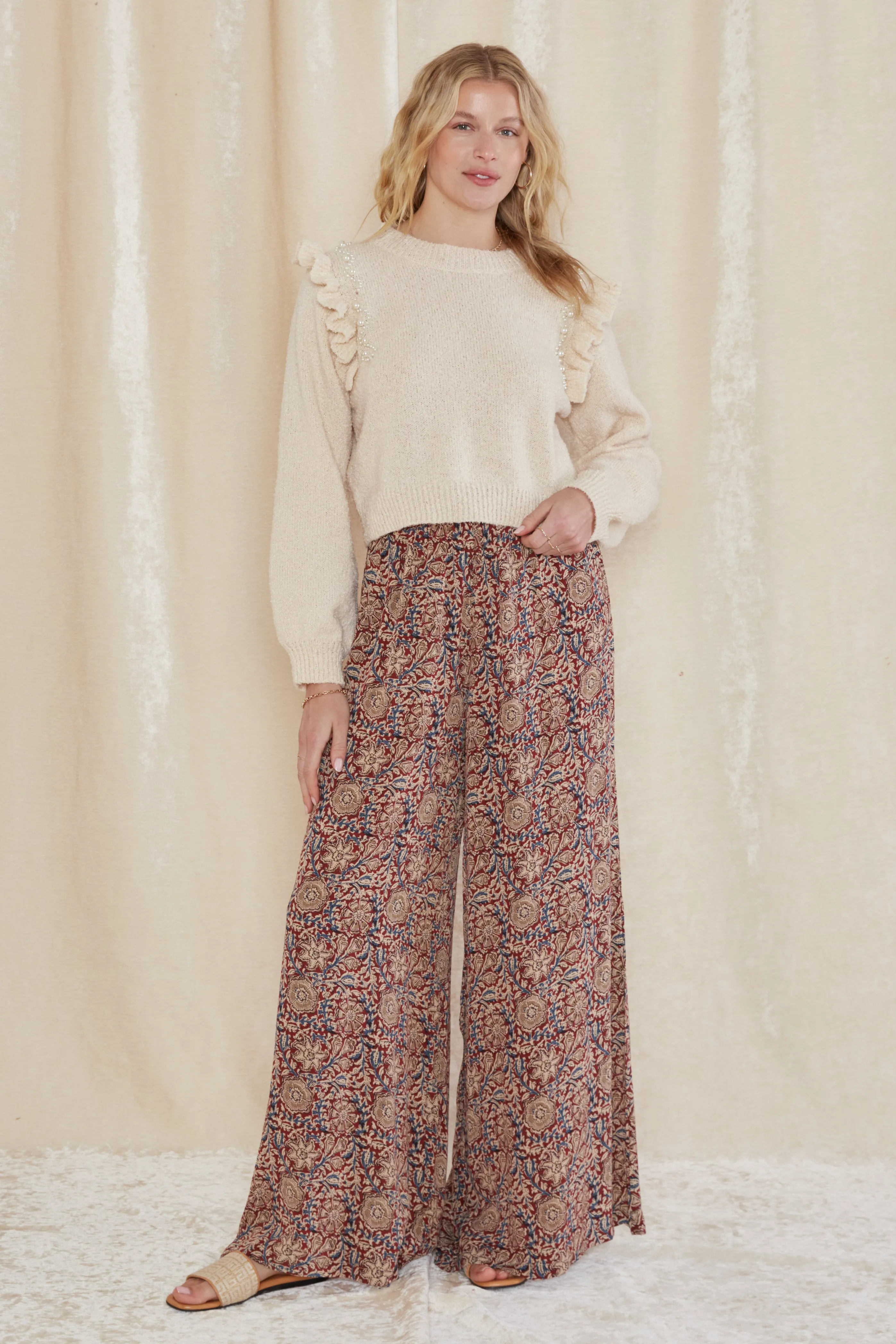 Anaka Wide Leg Pants