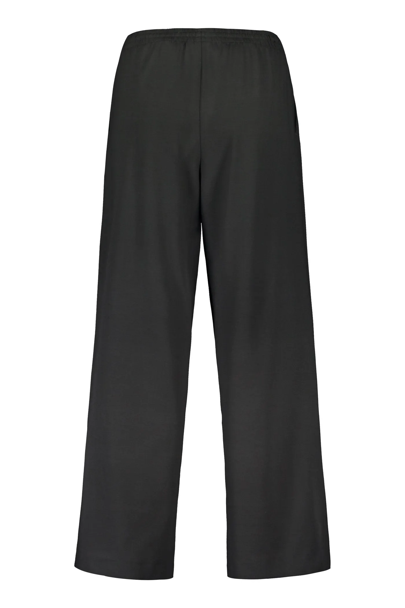 Annabella Wide Jersey Pants Black