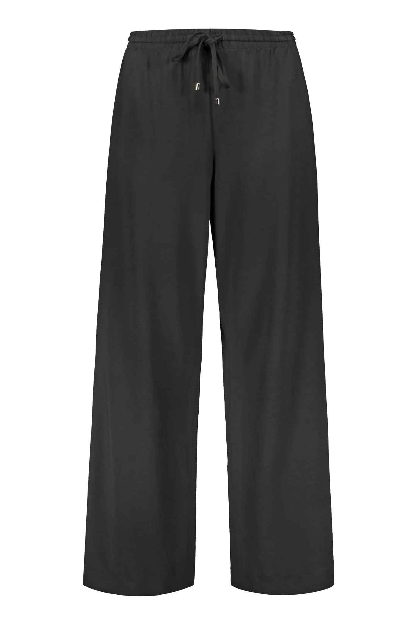 Annabella Wide Jersey Pants Black