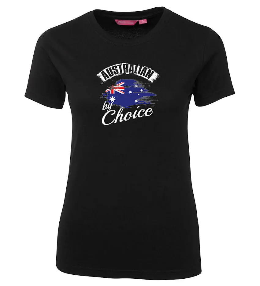 Australian By Choice Ladies Citizenship T-Shirt (Various Colours)