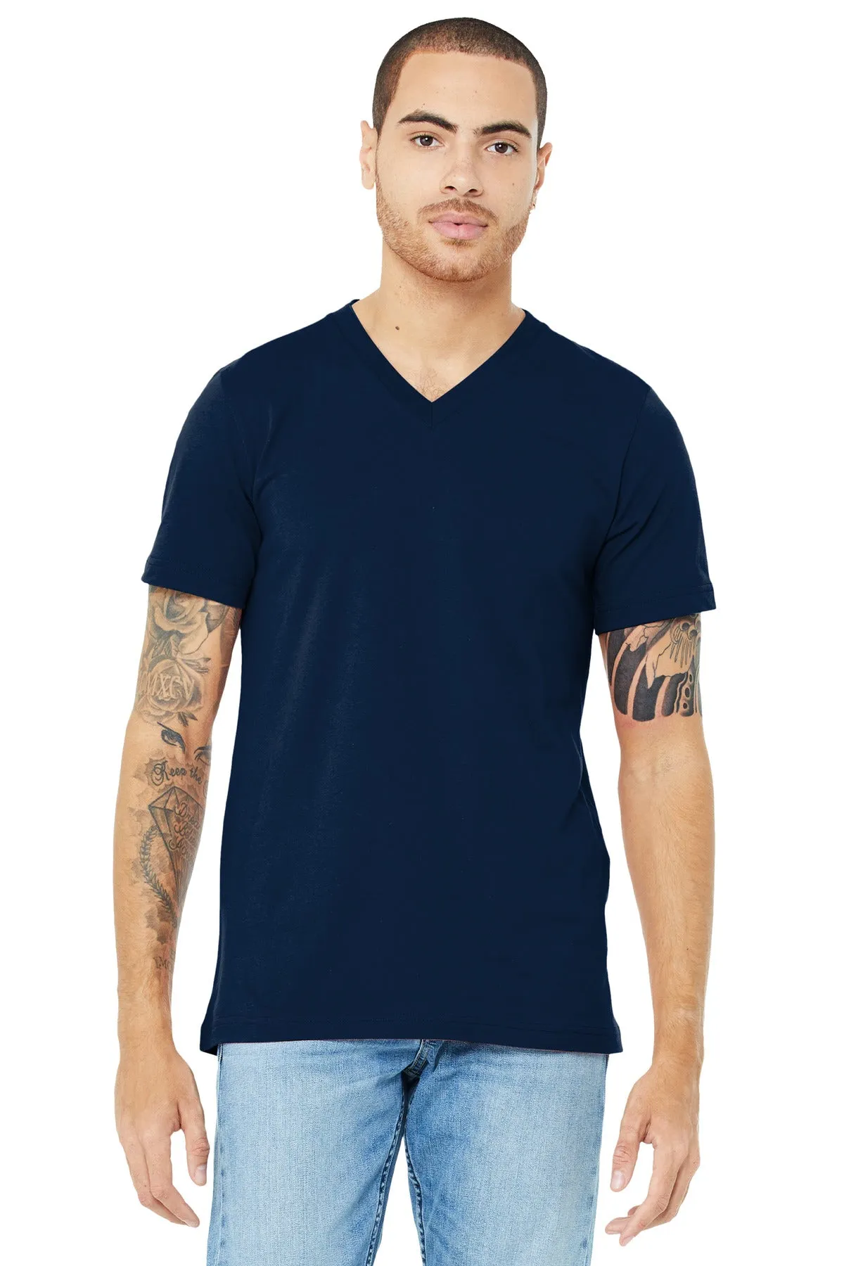 BELLA CANVAS ® Unisex Jersey Short Sleeve V-Neck Tee. BC3005