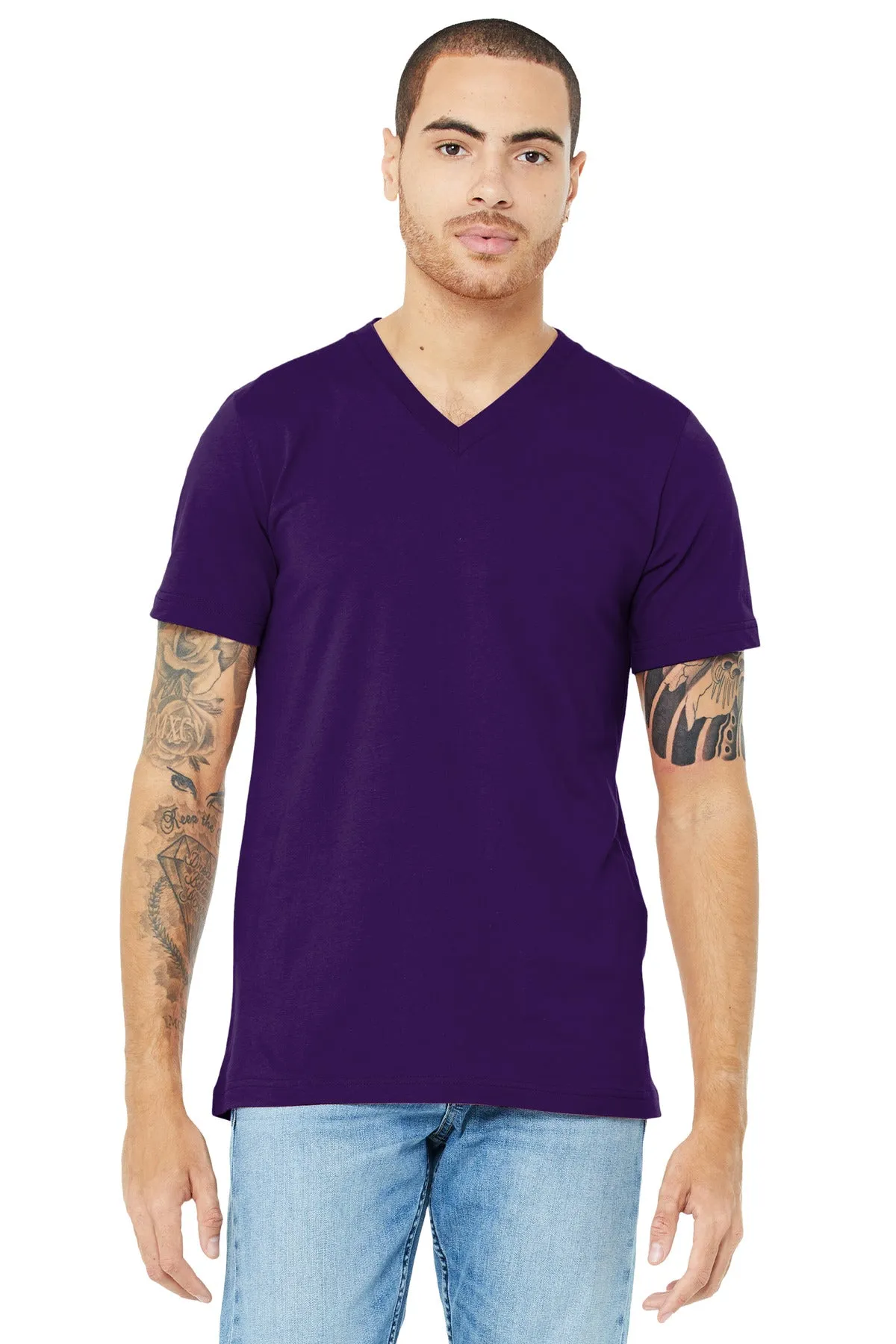 BELLA CANVAS ® Unisex Jersey Short Sleeve V-Neck Tee. BC3005