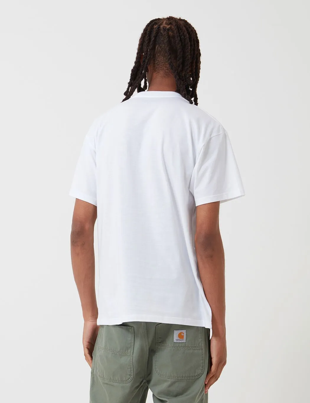 Carhartt-WIP Horizon Script T-Shirt - White