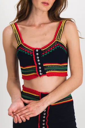 Crochet crop top