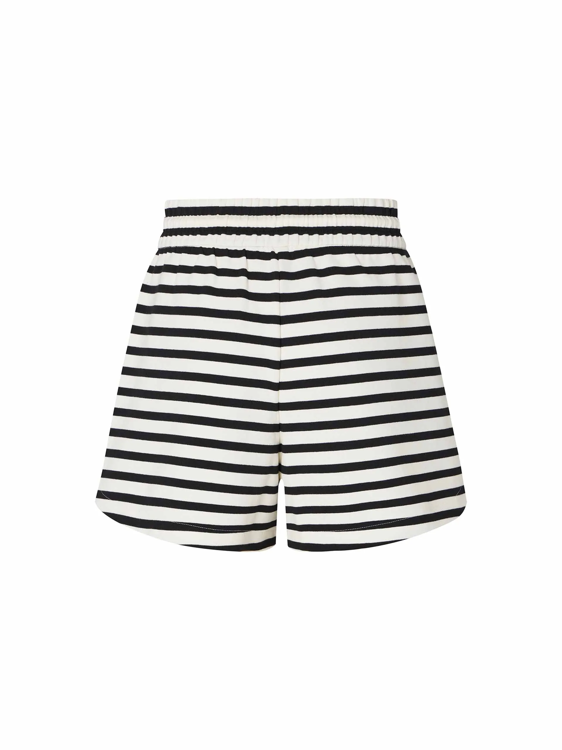 Drawstring Waist Loose Shorts