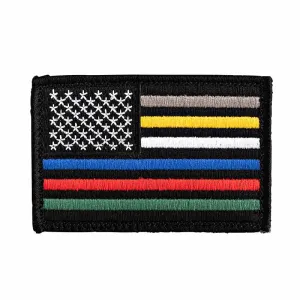 First Responder Thin Blue Line Patch