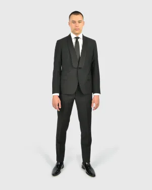 FRANCKINO SARTORIA FSS24 PL.1B 2PSU BLACK NEAPOLITAN TUXEDO