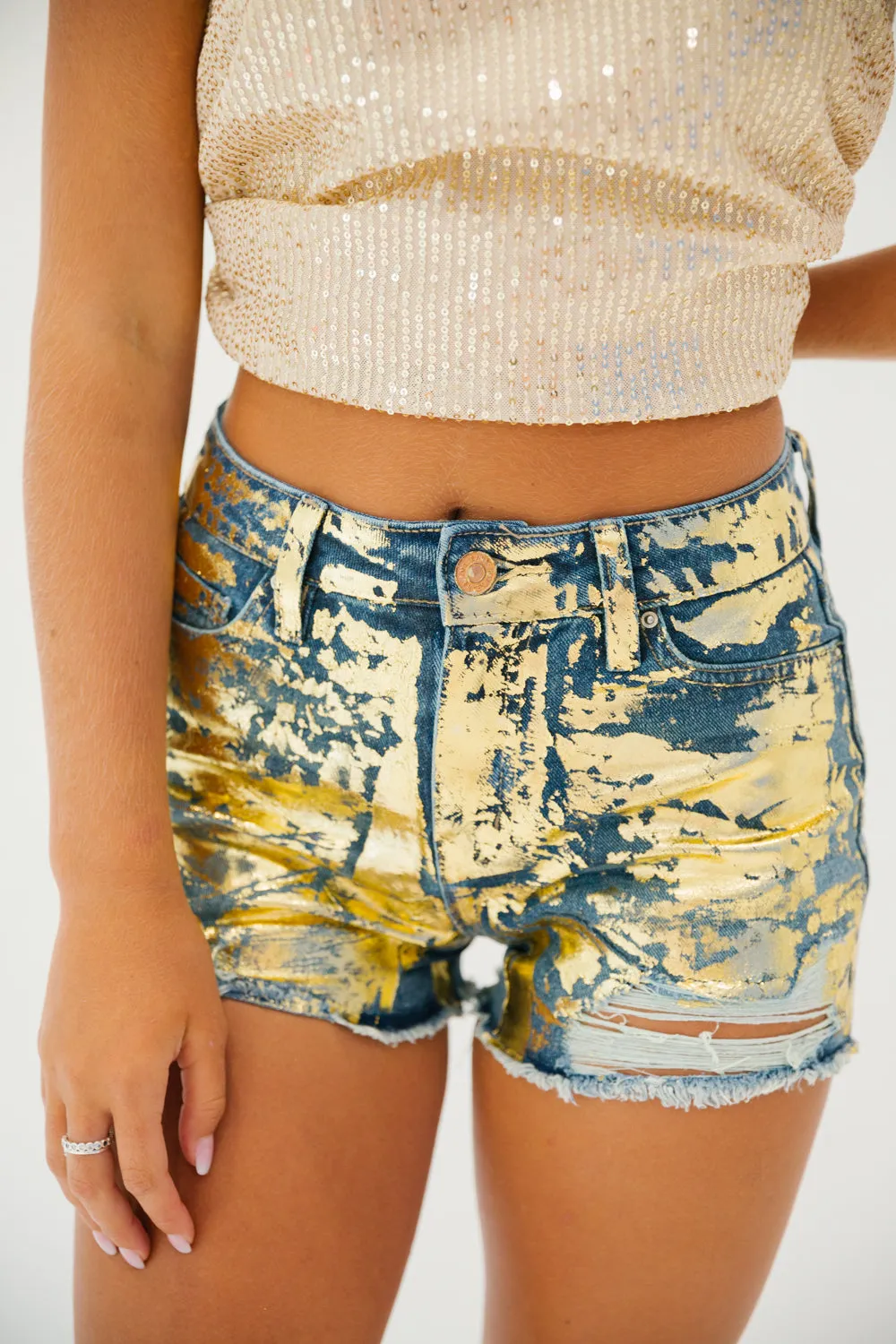 GOLDEN AGE DENIM SHORTS