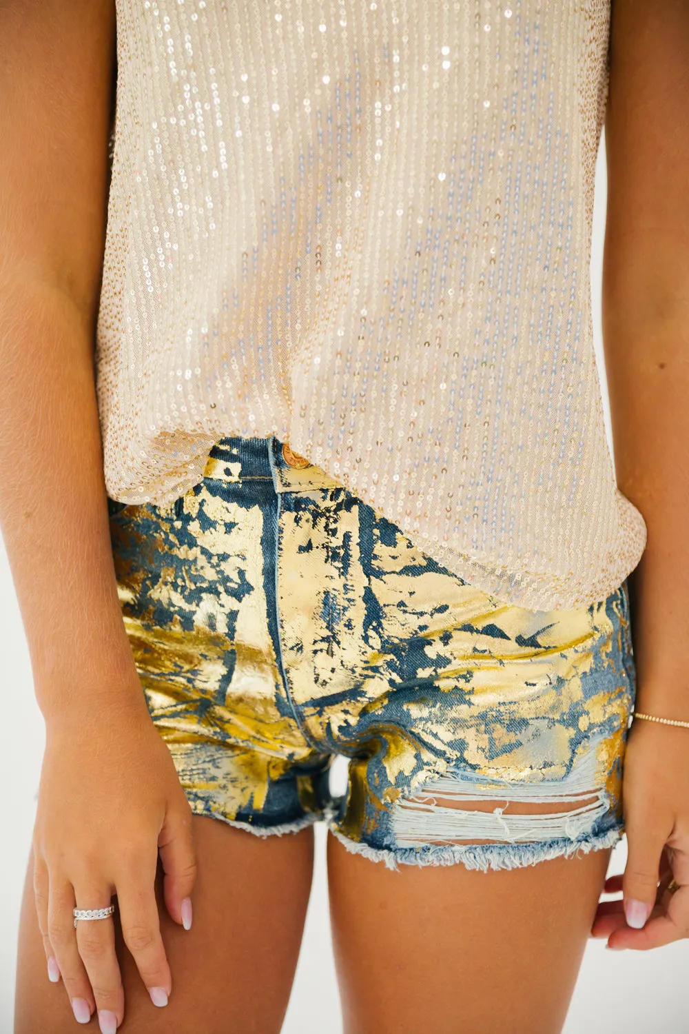 GOLDEN AGE DENIM SHORTS