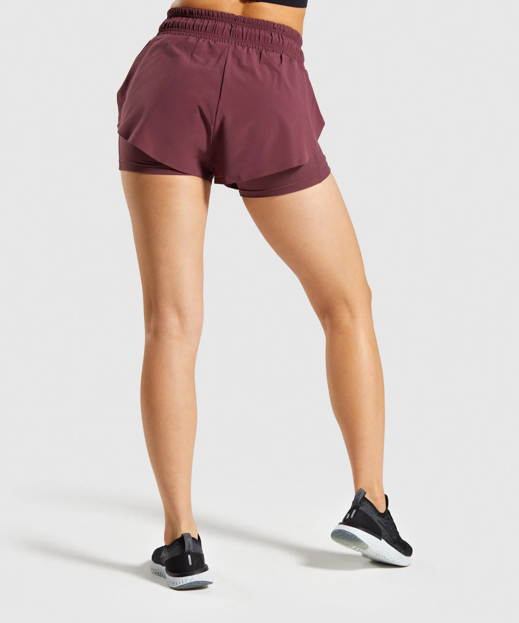 Gymshark Speed Shorts - Berry Red