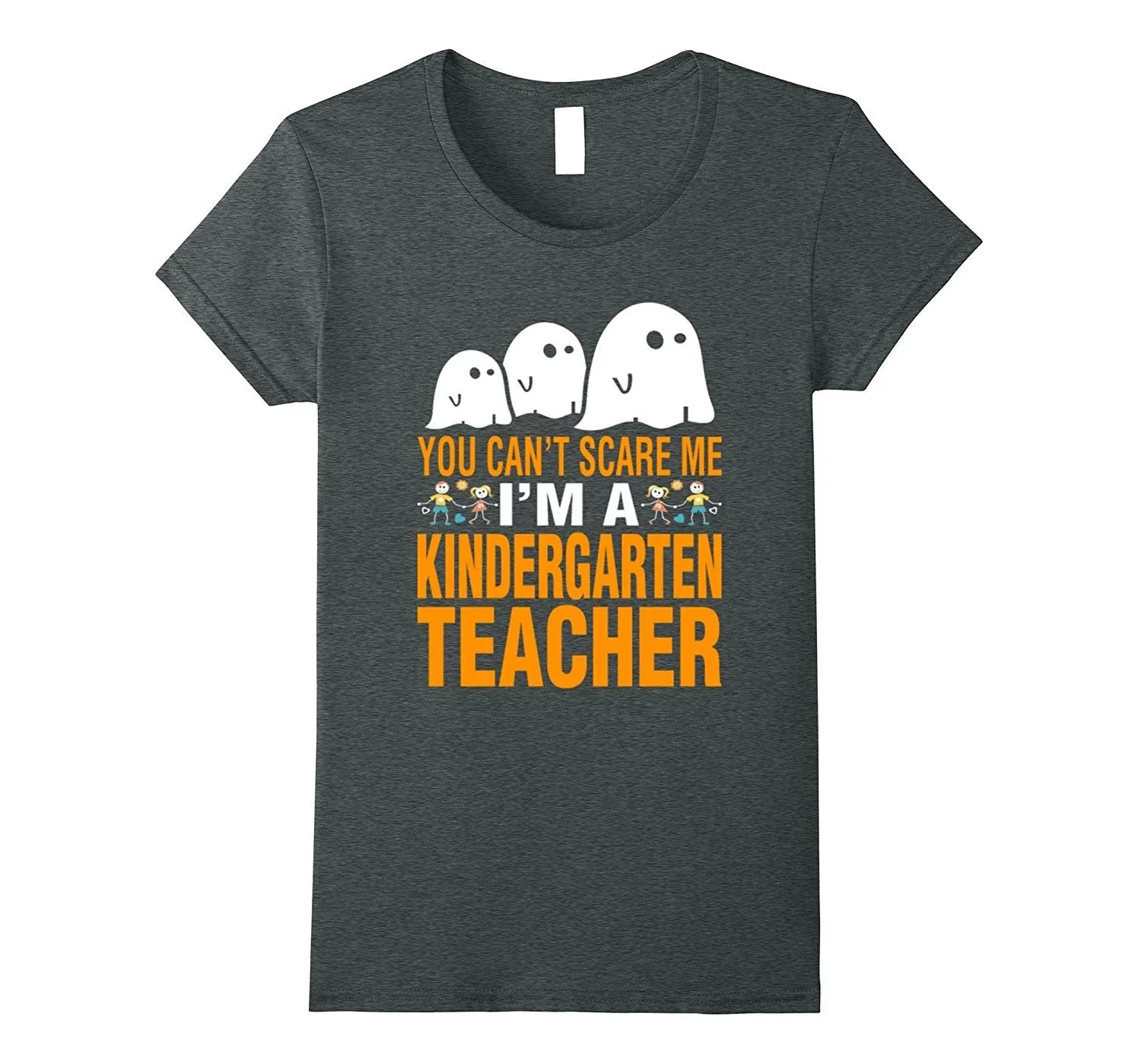 Halloween You Cant Scare Me I'm Kindergarten Teacher T-Shirt