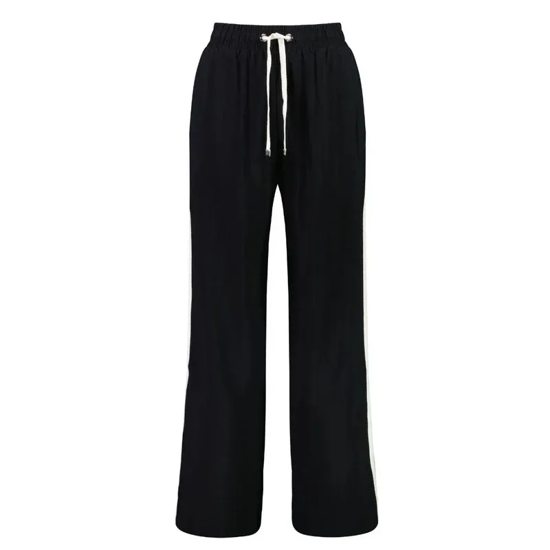 Indiana Wide Leg Pant - Black