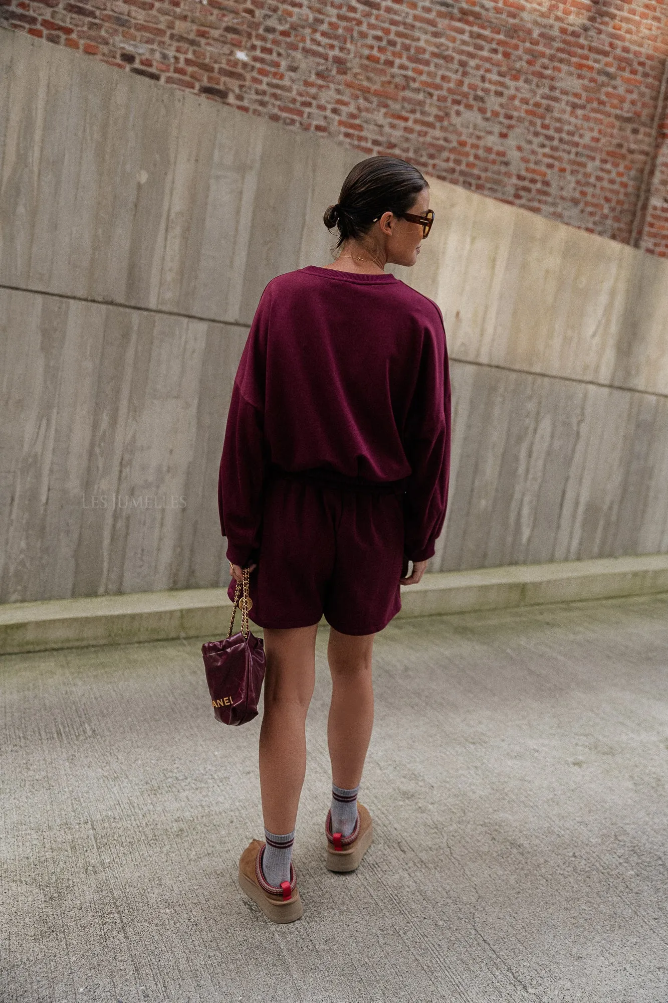 Jolie skort burgundy