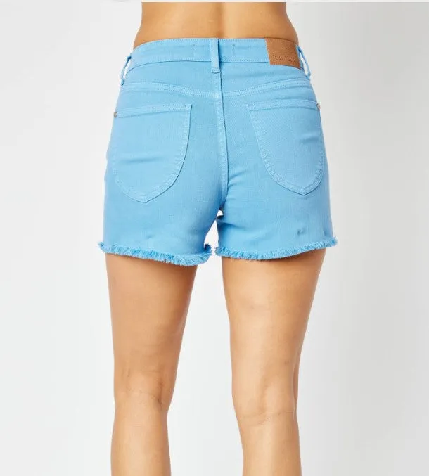 Judy Blue Sky Blue Shorts - #6582-6588