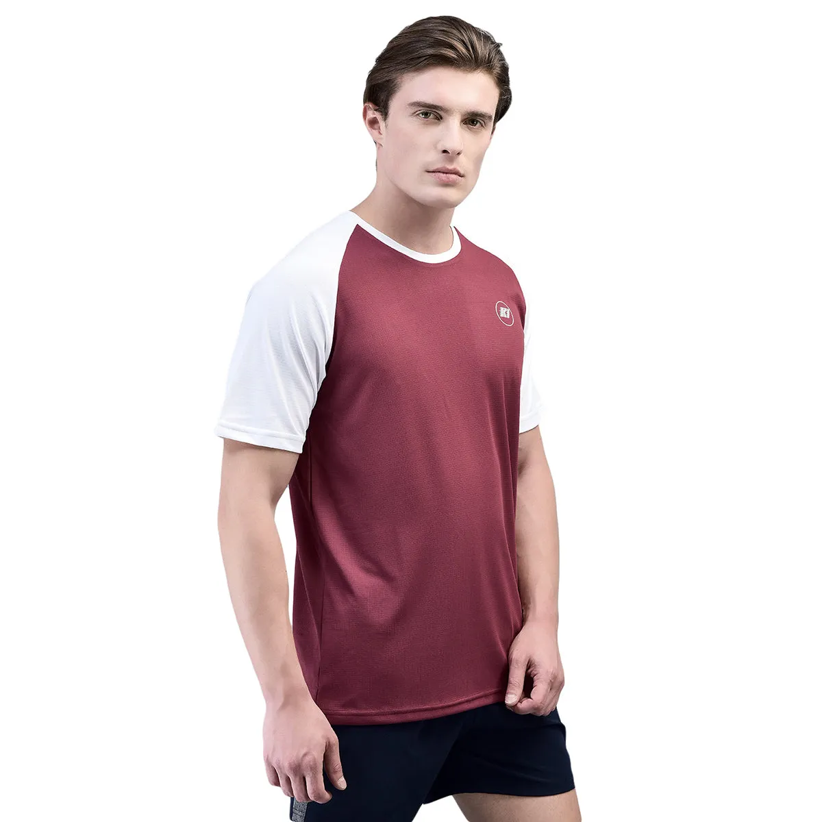 KI Dry Fit Magenta Active Wear T-Shirts - Performance Gear for Gym Enthusiasts and Outdoor Athletes