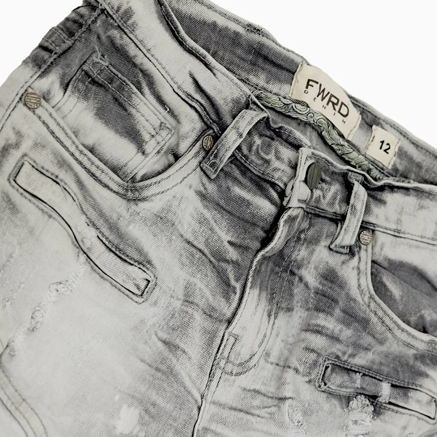 Kid's Motocross Denim Shorts