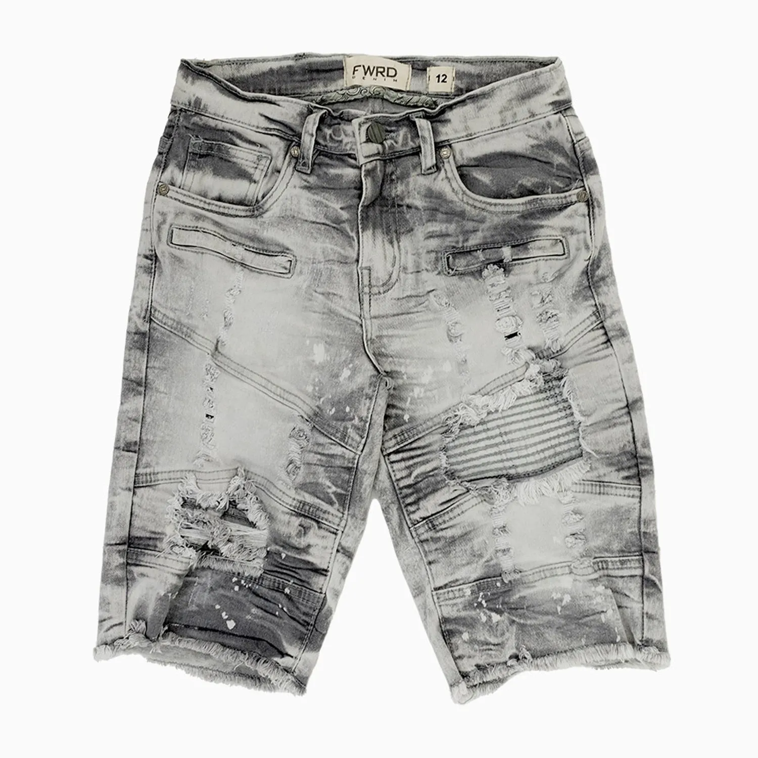 Kid's Motocross Denim Shorts