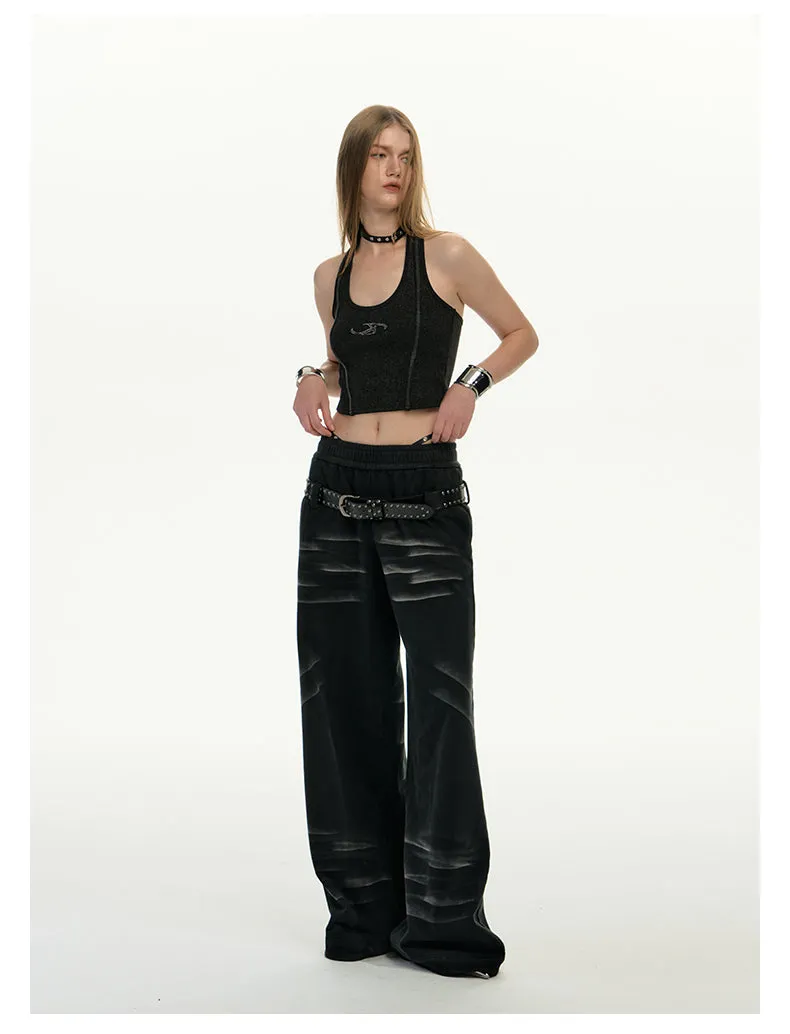 Loose Straight Wide Leg Casual Pants