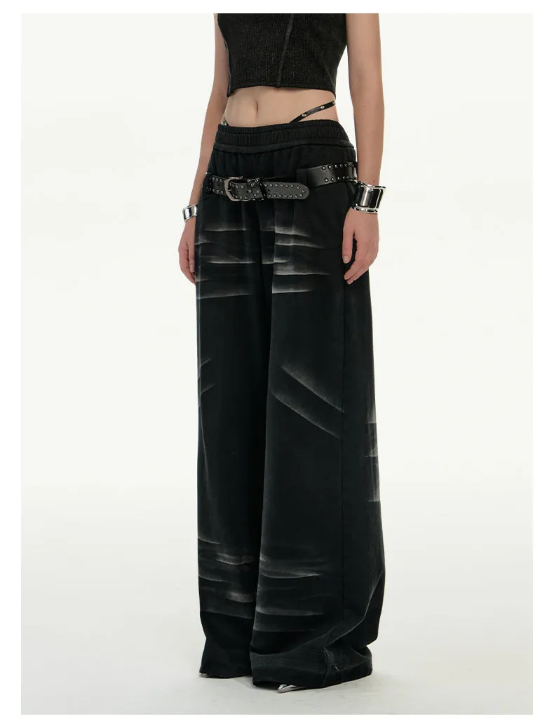 Loose Straight Wide Leg Casual Pants