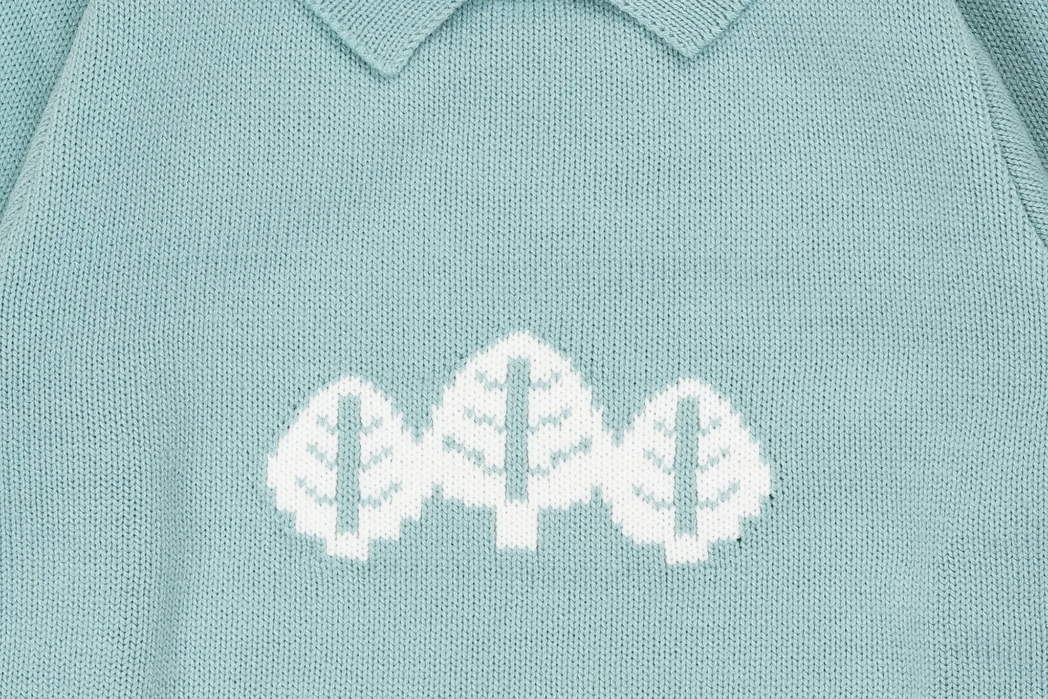 Mint & Ivory Two-Piece Knit Set