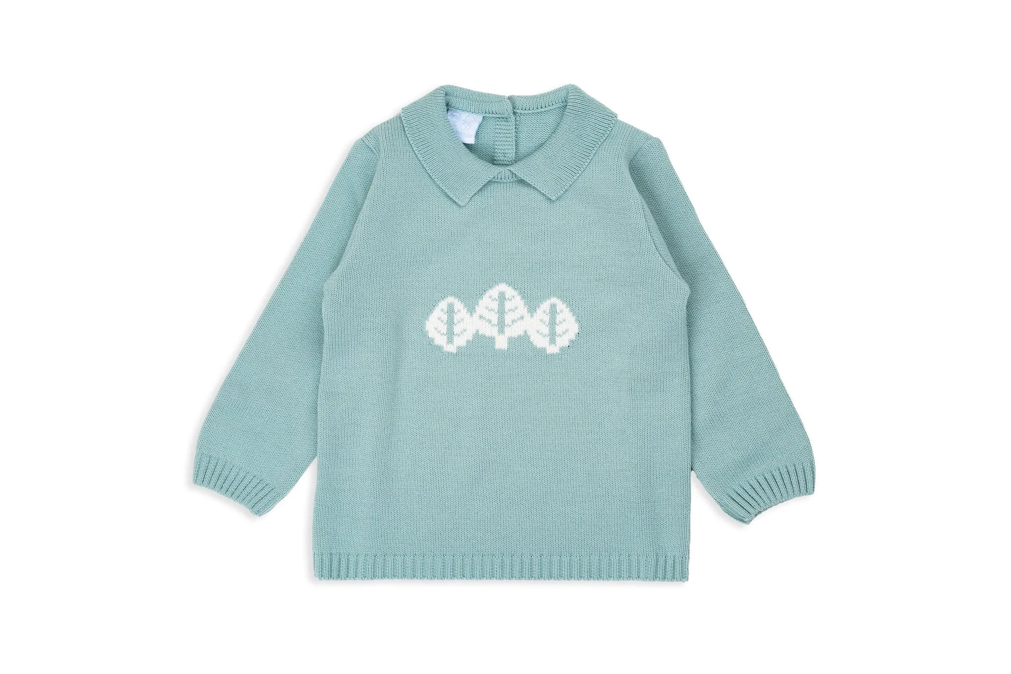 Mint & Ivory Two-Piece Knit Set