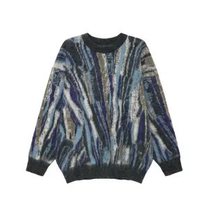 Multi-Colour Abstract Sweater