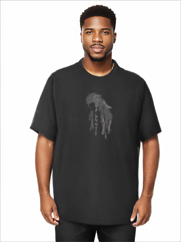 Naughty Dreadz Washed Raw Edge T-shirt - 8 colors