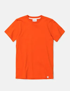 Norse Projects Niels Standard T-Shirt - Signal Orange