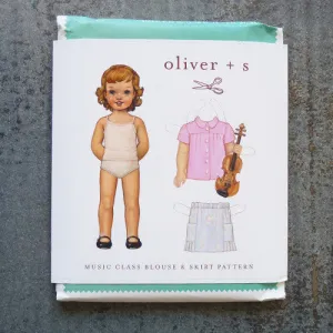 oliver   s Patterns : Music Class Blouse   Skirt