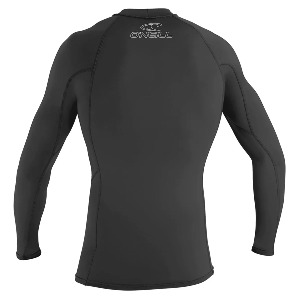 O'neill Men's Basic Skins Long Sleeve Rash Vest - Black