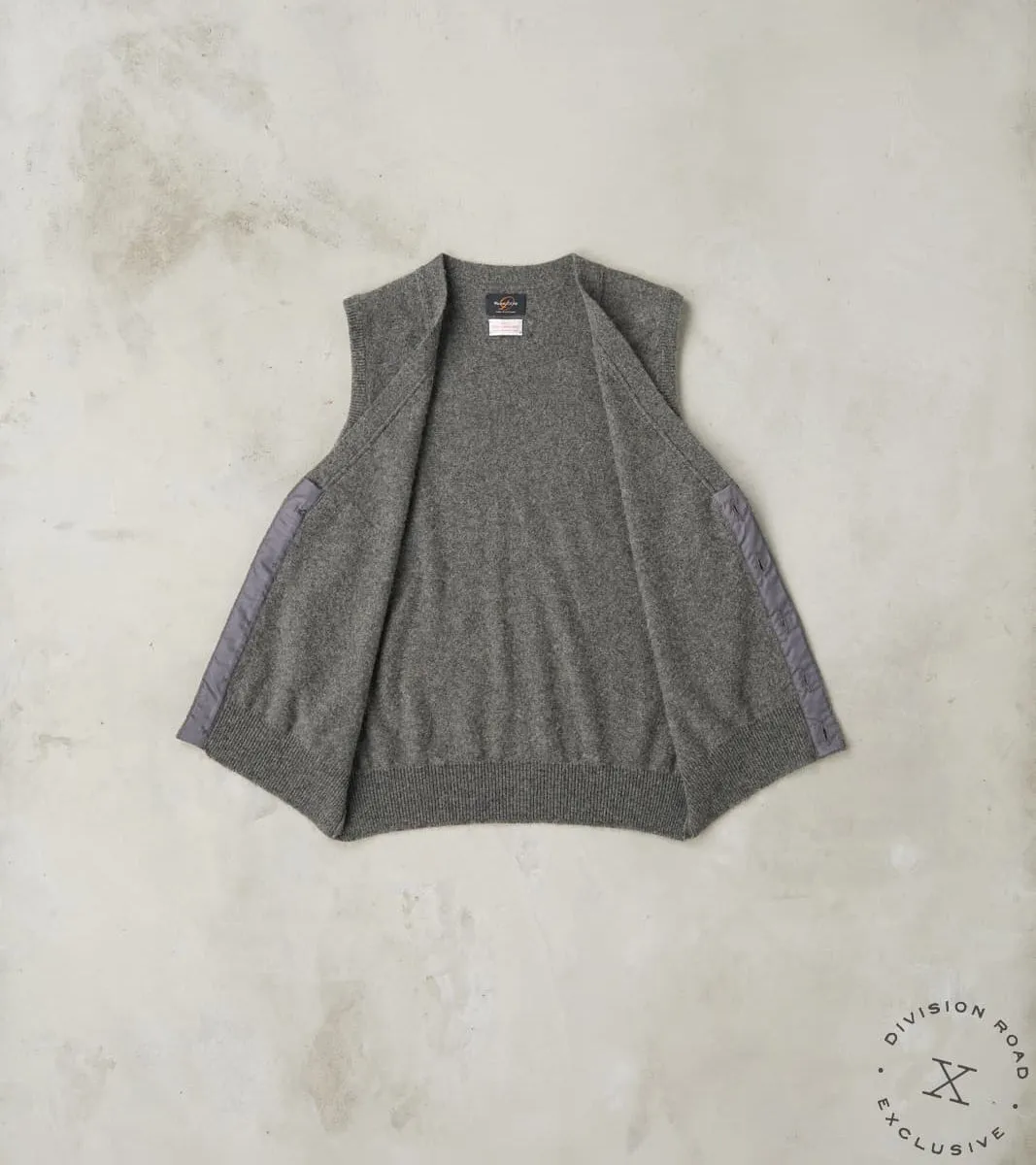 Oxford Camelhair Vest - Derby Grey