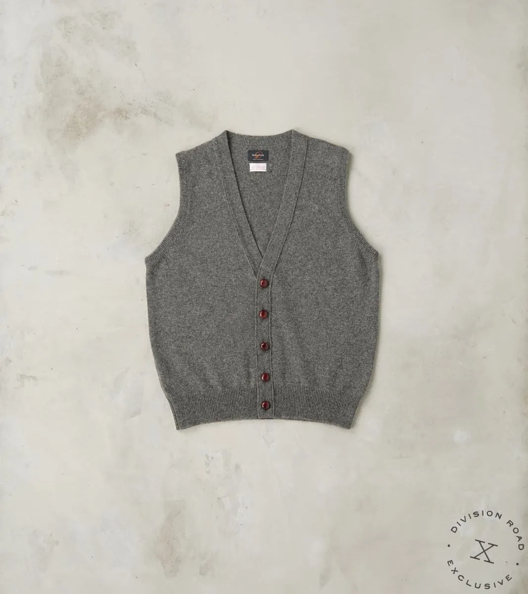 Oxford Camelhair Vest - Derby Grey