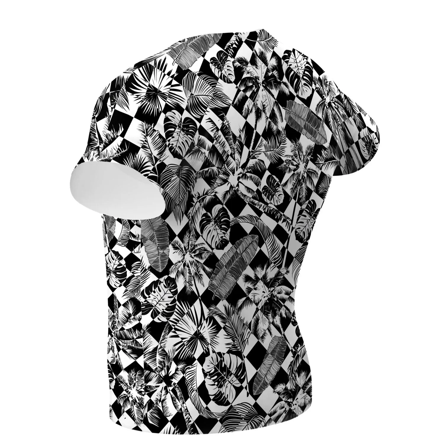 Palm Tree Checkers Performance Shirt