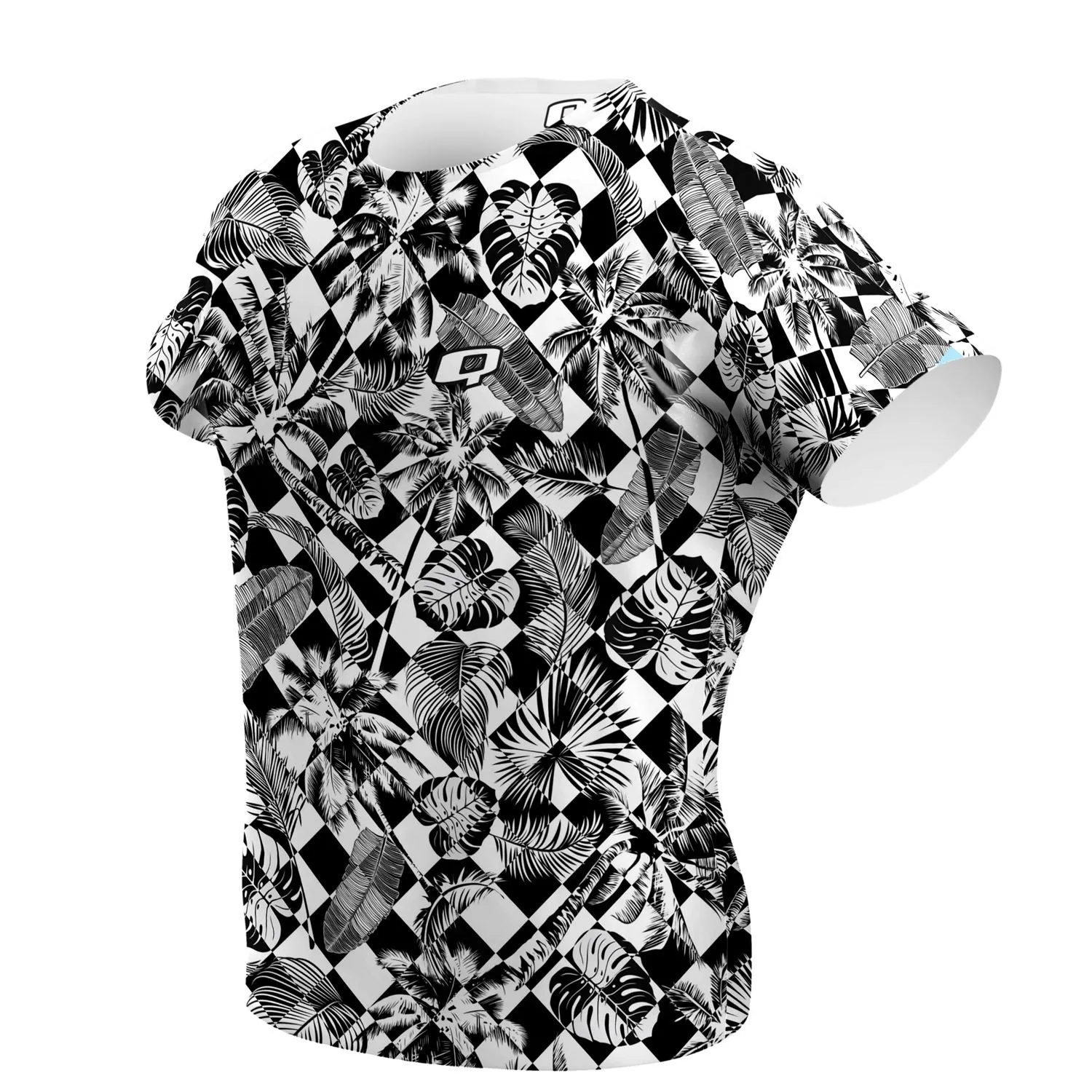 Palm Tree Checkers Performance Shirt