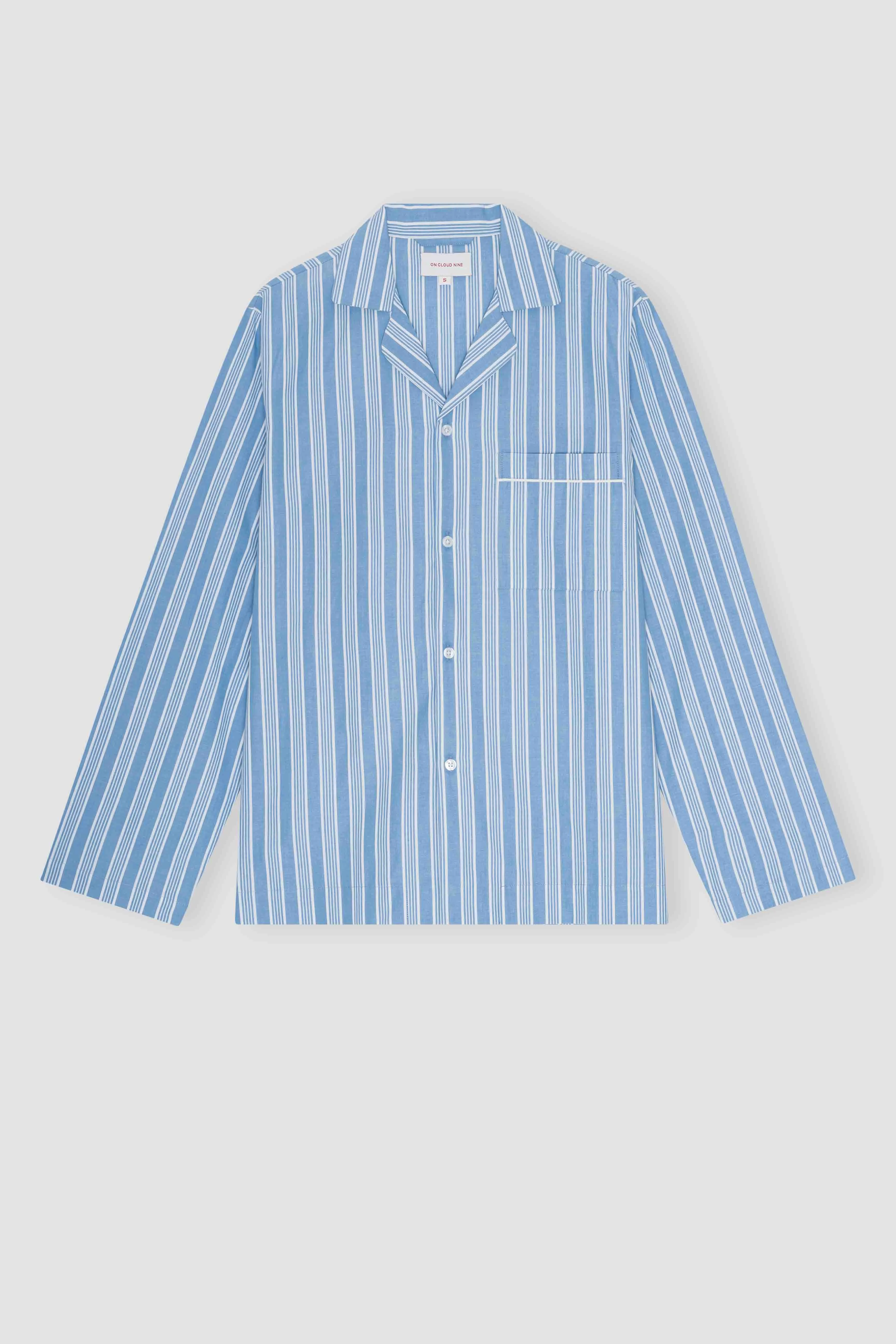 PYJAMAS SHIRT // FRENCH BLUE STRIPES