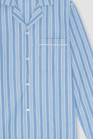 PYJAMAS SHIRT // FRENCH BLUE STRIPES