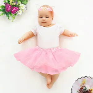 Rosy Princess Pink Tutu Skirt And Accessory Set