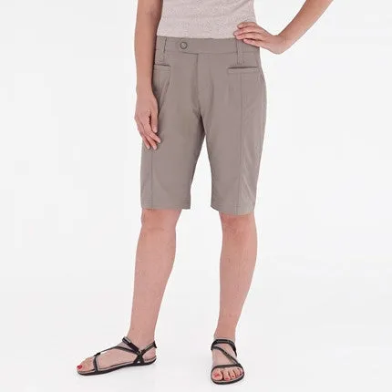 Royal Robbins Womens Discovery Bermuda Short/Lite Taupe #33092