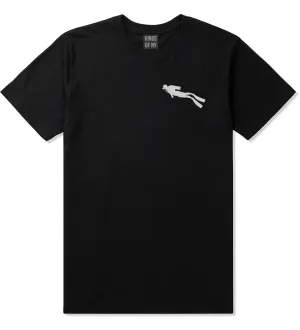 Scuba Diver Chest Mens T-Shirt