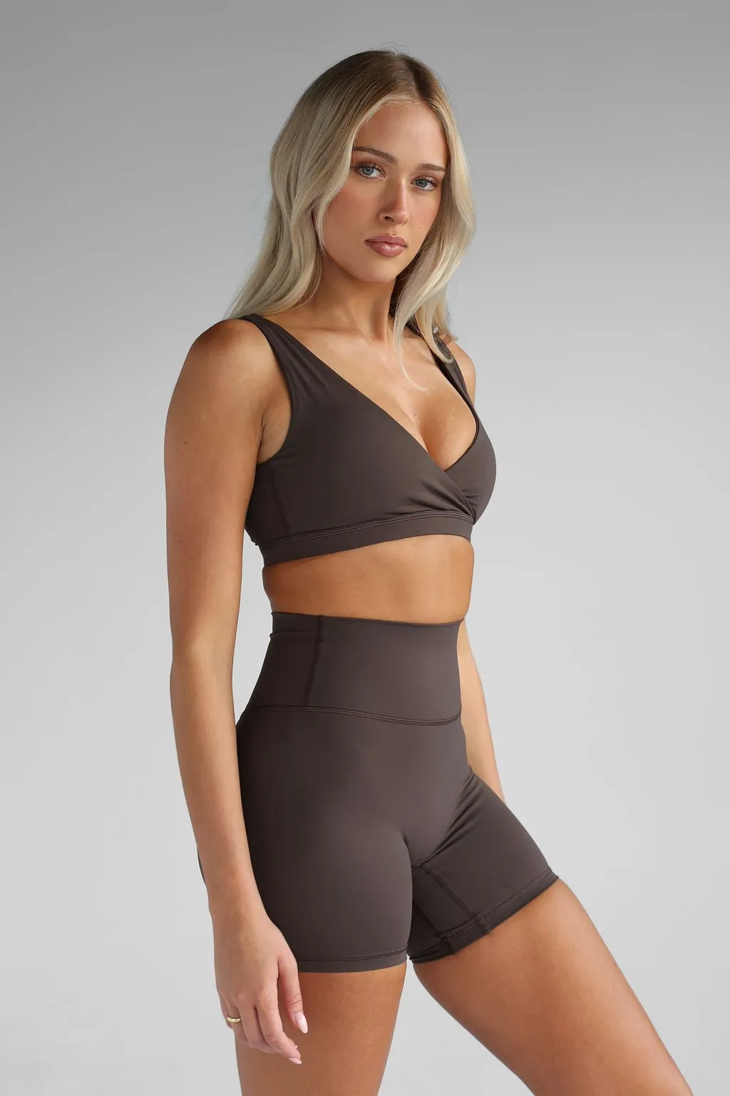 SCULPT Bike Shorts - Dark Chocolate