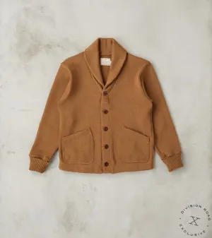 Shawl Cardigan - Dark Tan