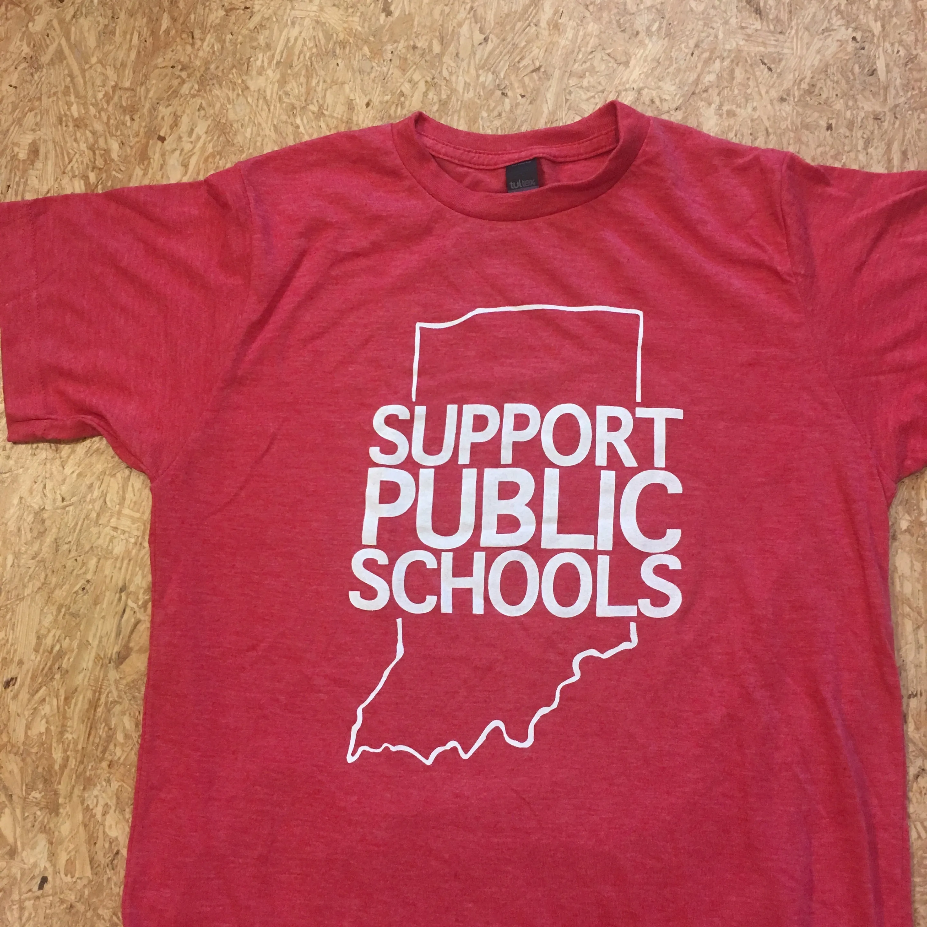 Support Public Schools  T-shirt - Indiana