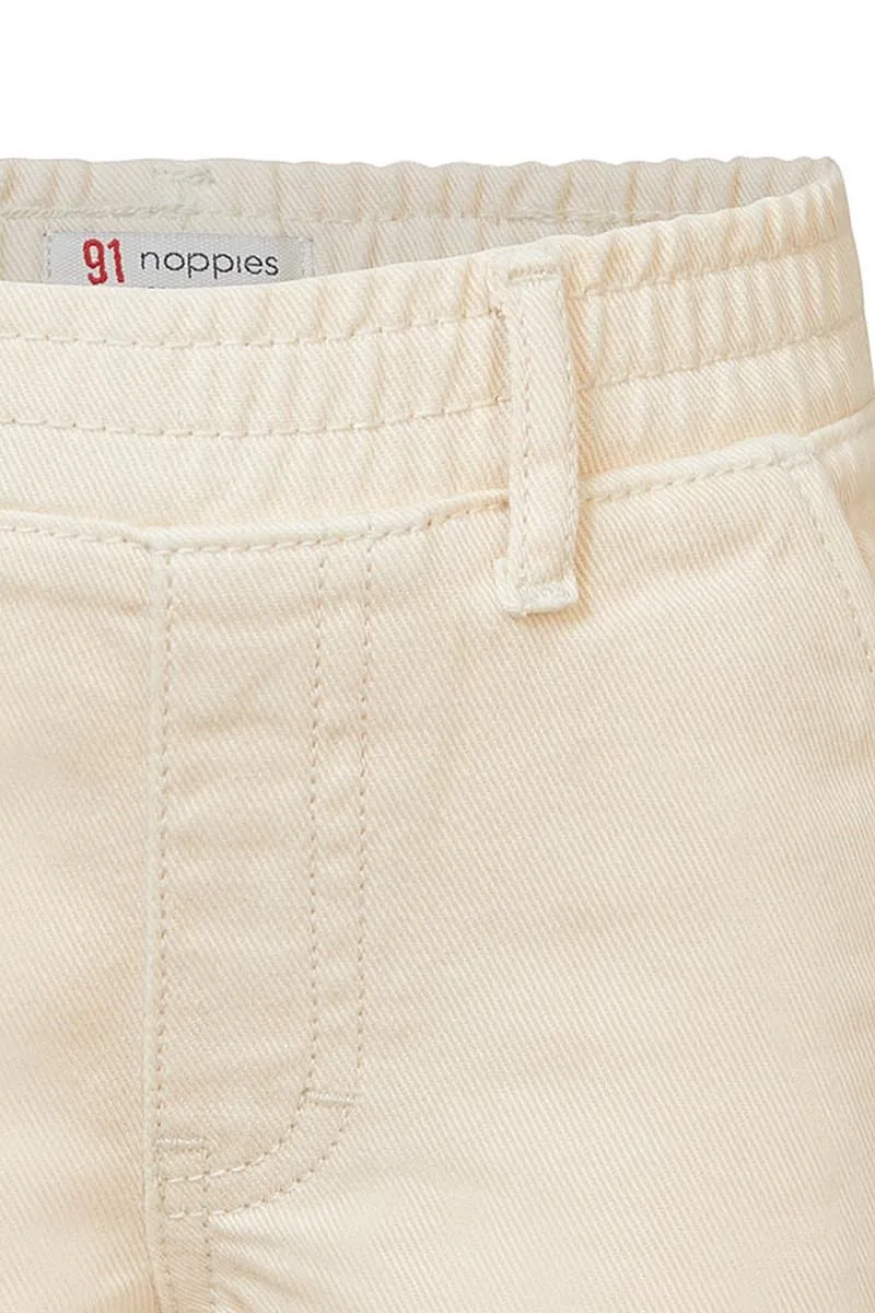 The Denison Denim Shorts - Whisper White - KIDS