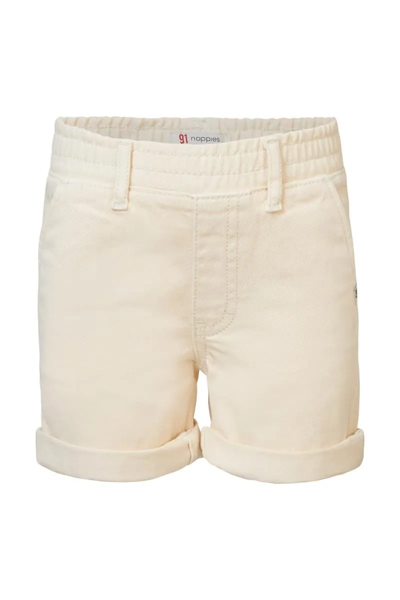 The Denison Denim Shorts - Whisper White - KIDS